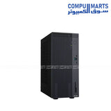 ASUS V500 Mini Tower Desktop PC with Intel Core i7, 16GB RAM, and 512GB SSD in a compact gray design