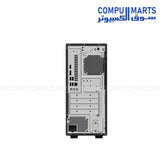 ASUS V500 Mini Tower Desktop PC with Intel Core i7, 16GB RAM, and 512GB SSD in a compact gray design