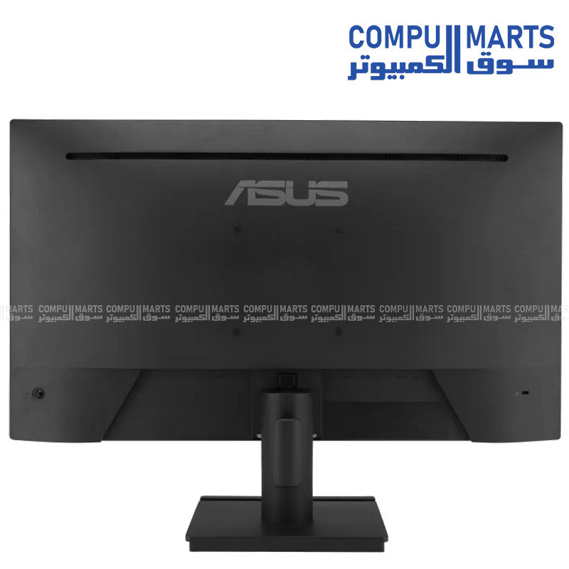 Compumarts ASUS gaming monitor with anti-glare IPS panel built-in stereo speakers and VESA wall mount compatibility for modern desk setups