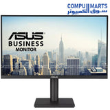 ASUS VA27UCPS 27 Inch 4K UHD IPS Business Monitor 3840×2160 HDR10 USB-C PD 65W Adaptive-Sync Ergonomic Display with Stereo Speakers and USB Hub