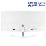 Compumarts ASUS ultrawide monitor equipped with USB-C DisplayPort HDMI connectivity USB hub support and height adjustment for flexible workstation setups