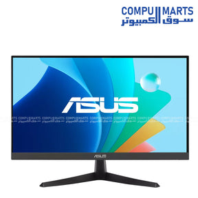 ASUS VY229HF Eye Care Gaming Monitor with 21.45-inch FHD IPS display, 100Hz refresh rate, 1ms MPRT response time, SmoothMotion technology, and Adaptive Sync support available in Egypt