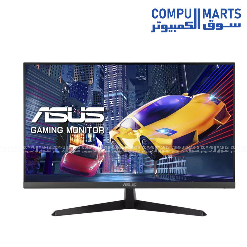 ASUS VY279HGR Eye Care Gaming Monitor 27 inch FHD IPS 120Hz SmoothMotion 1ms MPRT Adaptive Sync Eye Care Plus Anti-Glare LED display designed for smooth everyday computing and gaming experience