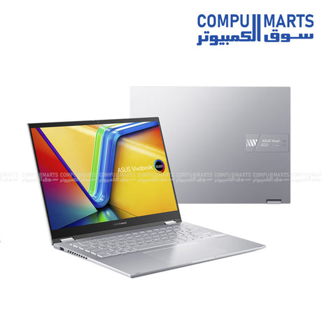 ASUS Flip 14 tent mode – convertible 2-in-1 laptop

