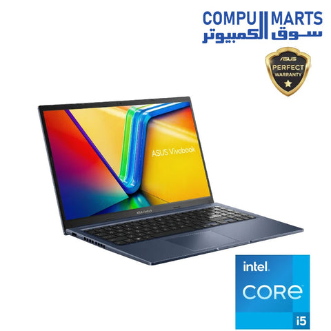 ASUS Vivobook 15 A1502ZA-EJ005W Laptop 15.6-inch FHD Intel i5-12500H 8GB RAM 512GB SSD Intel UHD Graphics Win11 Quiet Blue