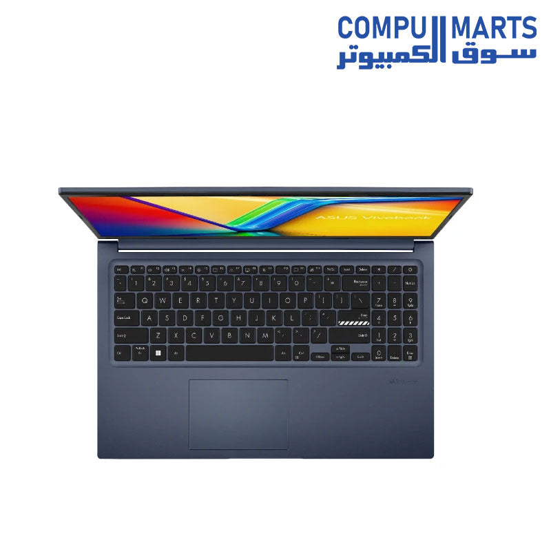 ASUS Vivobook 15 A1502ZA-EJ005W Laptop 15.6-inch FHD Intel i5-12500H 8GB RAM 512GB SSD Intel UHD Graphics Win11 Quiet Blue