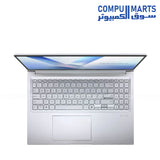 ASUS M1502NAQ-BQ855W laptop featuring a 15.6-inch FHD IPS display with 60Hz refresh rate and Windows 11