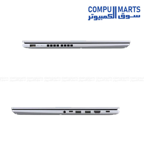 Vivobook 15 laptop with Integrated AMD Radeon Graphics, 8GB DDR5 on board and 512GB NVMe Gen4 storage in Egypt
