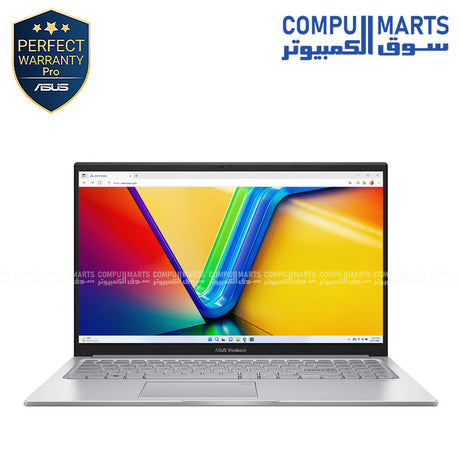 ASUS Vivobook 15 Core 5 120U 8GB DDR5 512GB SSD 15.6 FHD IPS laptop fingerprint Cool Silver 90NB13Y2-M02EL0