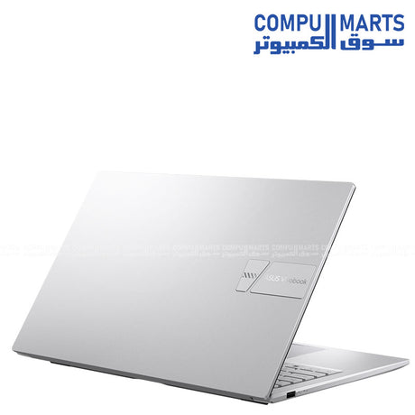 ASUS Vivobook 15 X1504VA-NJ083W laptop 15.6-inch FHD display with Intel Core i3-1315U processor, 8GB RAM, 256GB SSD, Windows 11 Home, Cool Silver color – buy online in Egypt
