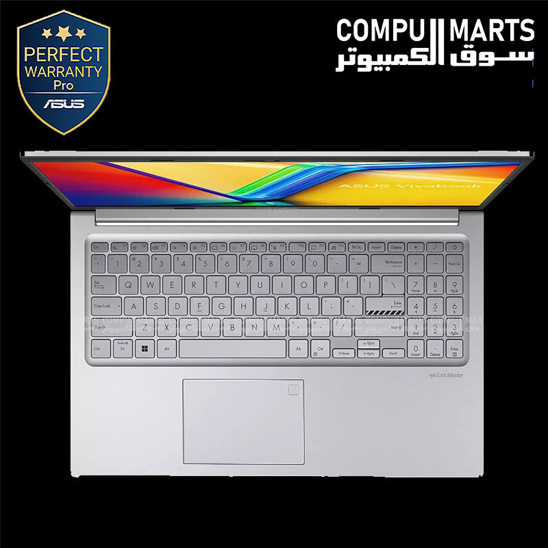 ASUS Vivobook 15 X1504VA-BQ4616W Laptop – Intel Core 5 – ASUS – 15.6 Inch FHD IPS 16GB 512GB Silver