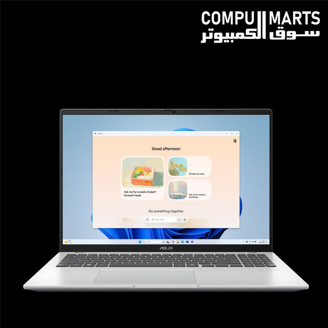 ASUS Vivobook 16 X1607AA-MB155W laptop with Intel Core Ultra 5 325