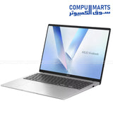 Compumarts Vivobook 16 notebook with 16GB DDR5 RAM 512GB SSD storage and integrated Intel Graphics for everyday computing
