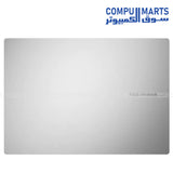 Cool Silver ASUS laptop equipped with a 16 inch WUXGA screen HDMI connectivity and built in graphics solution