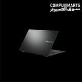 ASUS Vivobook Go 15 E1504GA-NJ606W laptop with Intel UHD Graphics, Intel Core i3-N305 8-core processor, and 4GB onboard DDR4 memory