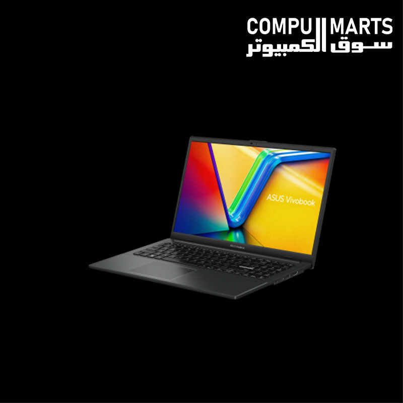 ASUS Vivobook Go 15 E1504GA-NJ606W 15.6-inch Full HD 1920x1080 LED-backlit anti-glare laptop display with 250nits brightness and 45% NTSC
