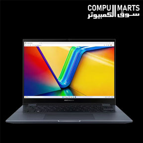 ASUS Vivobook S 14 Flip OLED TN3402QA-LZ005W Ryzen 5 laptop in Quiet Blue