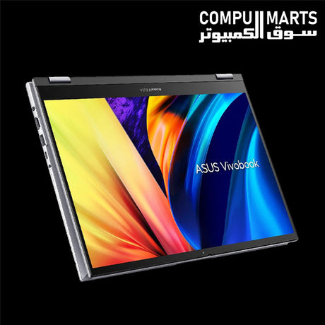 ASUS Vivobook S 14 Flip laptop with 8GB DDR4 RAM and 512GB SSD