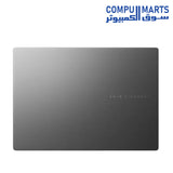 Display detail of the 14-inch WUXGA OLED screen on the ASUS Vivobook S14 S3407AA-SF155W laptop