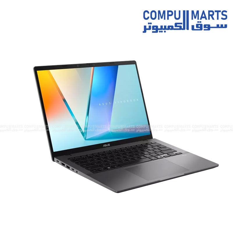 Compumarts ASUS Vivobook S14 laptop featuring Intel Core Ultra 7 Processor 355 and 16GB DDR5 RAM