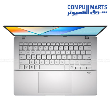 ASUS Vivobook S14 S3407CA-LY065W Laptop – Intel Core Ultra 5 – ASUS – 14 Inch WUXGA 16GB 512GB Silver