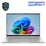 ASUS Vivobook S16 S3607CA-SH070W – Intel Core Ultra 7 – 16GB RAM – 1TB SSD – Intel Arc Graphics – 16 inch OLED Laptop – Silver – Egypt