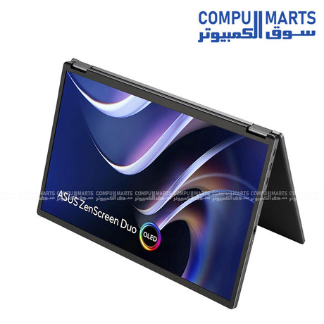 Dual 14-inch portable monitor 16:10 IPS panel with 1920x1200 resolution 60Hz refresh rate anti-glare display USB-C connectivity supporting modern multi-screen workflows