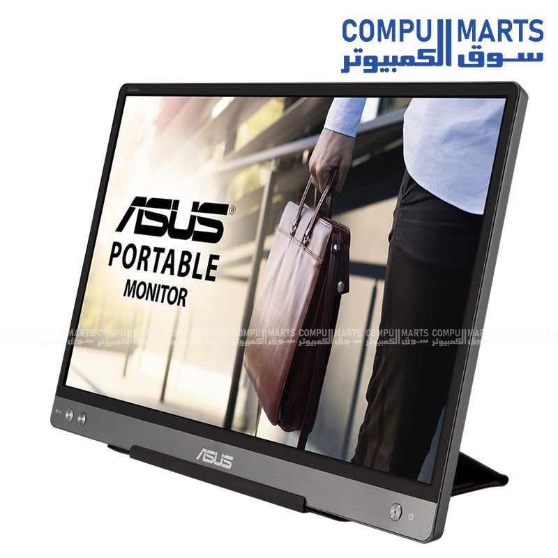 ASUS ZenScreen portable Full HD monitor with USB Type C connectivity and ultra slim design