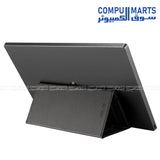 Portable IPS monitor designed for travel remote work productivity and dual screen laptop setups