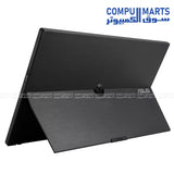 Portable Full HD monitor designed for travel remote work productivity and dual screen setups