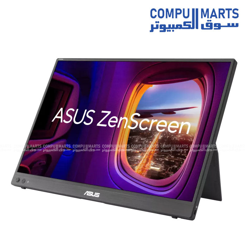 ASUS ZenScreen MB16NCG Portable Monitor - 16-inch WQXGA IPS Display - 155Hz Refresh Rate - HDR10 - 100% sRGB - USB-C Connectivity