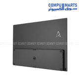 ASUS ZenScreen MB17AHG 17.3 Inch Portable Monitor with Full HD IPS Display 144Hz SmoothMotion FreeSync Premium USB Type-C HDMI and L Shaped Kickstand