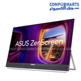 ZenScreen MB229CF monitor featuring IPS panel technology, Adaptive-Sync support, anti-glare display surface, and USB-C monitor connectivity for workspace setups in Egypt