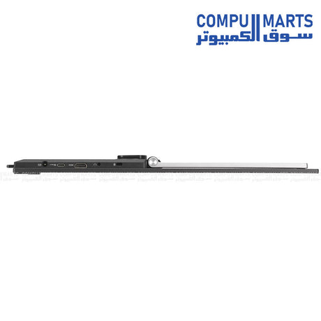 Compumarts ASUS transportable monitor with DisplayWidget Center support Low Blue Light technology and ergonomic C-Clamp arm compatibility