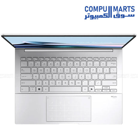 ASUS Zenbook 14 OLED UX3405CA-PP009W – Intel Core Ultra 9, 32GB RAM, 1TB SSD, Intel Arc Graphics, 14-inch 3K OLED Laptop – Egypt