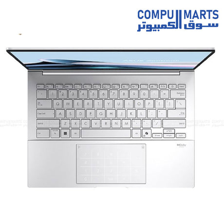 ASUS Zenbook 14 OLED UX3405CA-PP009W – Intel Core Ultra 9, 32GB RAM, 1TB SSD, Intel Arc Graphics, 14-inch 3K OLED Laptop – Egypt