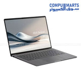ASUS Zenbook A14 UX3407QA-QD155W featuring a 16-inch FHD+ OLED display with 100% DCI-P3 and 600nits from Compumarts