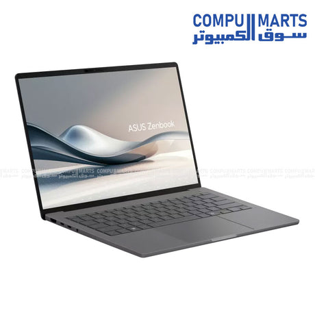 ASUS Zenbook A14 UX3407QA-QD155W featuring a 16-inch FHD+ OLED display with 100% DCI-P3 and 600nits from Compumarts
