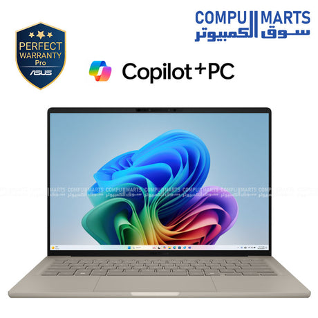 ASUS Zenbook A14 UX3407RA-QD906W Laptop – Snapdragon X Elite – ASUS – 14-inch OLED lightweight AI laptop