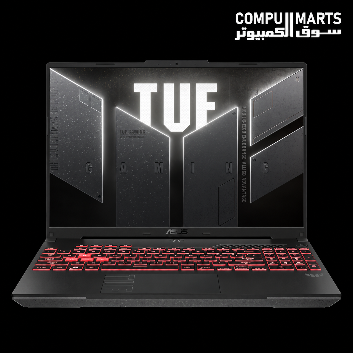 لابتوب الألعاب ASUS TUF A16 FA607NUG - معالج Ryzen 7 7445HS | بطاقة رسومات RTX 4050 سعة 6 جيجابايت | ذاكرة وصول عشوائي (RAM) سعة 16 جيجابايت | قرص SSD سعة 512 جيجابايت | شاشة 16-144 هرتز | نظام تشغيل Windows 11 