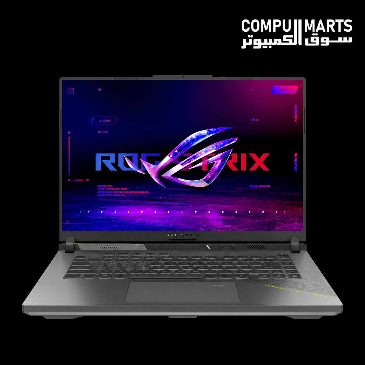 ASUS ROG Strix G16 G614PW-TS161W Gaming Laptop – Ryzen 9 8940HX, RTX 5080 16GB GDDR7, 16GB DDR5, 1TB SSD, 16″ 2.5K 300Hz ROG Nebula Display, Windows 11 + ROG Backpack