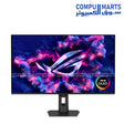 ASUS ROG Strix OLED XG32UCDS gaming monitor 32 inch 4K UHD QD-OLED 165Hz 0.03ms HDR10 G-SYNC compatible display for high performance gaming in Egypt