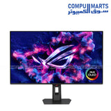 ASUS ROG Strix OLED XG32UCDS gaming monitor 32 inch 4K UHD QD-OLED 165Hz 0.03ms HDR10 G-SYNC compatible display for high performance gaming in Egypt