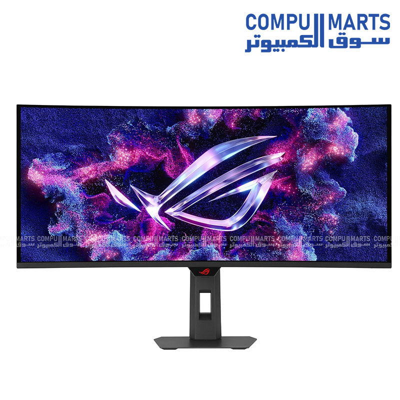 ROG Strix XG34WCDG ultrawide 21:9 QD-OLED monitor with 0.03ms response time and 175Hz refresh rate suitable for gaming monitor Egypt buyers