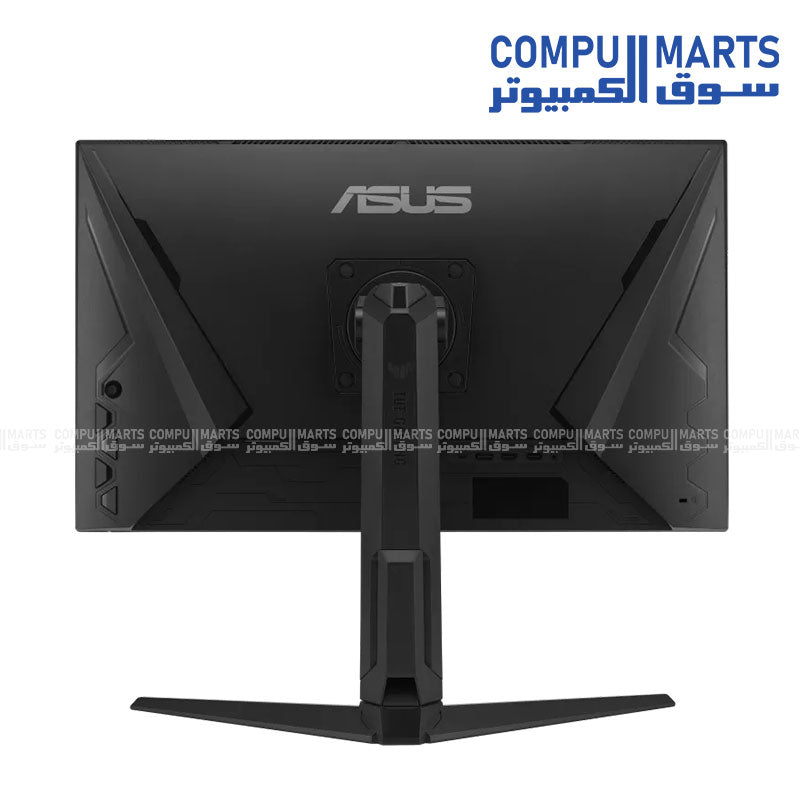 ASUS TUF VG27AQME5F 27-inch QHD gaming display with DisplayPort 1.4 HDMI 2.1 connectivity and ELMB Sync for esports-grade responsiveness
