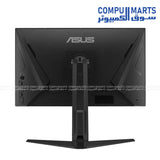 ASUS TUF VG27AQME5F 27-inch QHD gaming display with DisplayPort 1.4 HDMI 2.1 connectivity and ELMB Sync for esports-grade responsiveness
