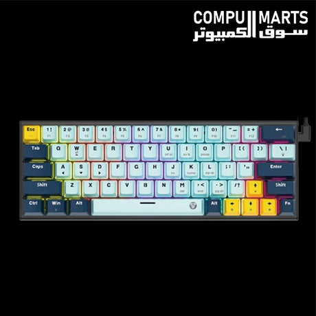 Fantech MK874 V2 ATOM 63 ABS mechanical keyboard/