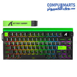 Featuring 79 keys, USB-C wired connectivity, and South-facing 16M RGB backlight on the ATTACK SHARK R85 HE keyboard for keyboard Egypt searches