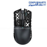 ATTACK SHARK X11 gaming mouse tri mode 22000 DPI PAW3311 optical sensor RGB charging dock lightweight design