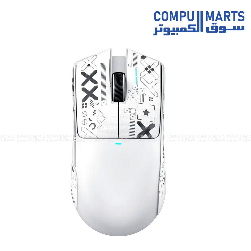 X11 gaming mouse with PAW3311 sensor up to 22000 DPI and RGB charging dock available at Compumarts